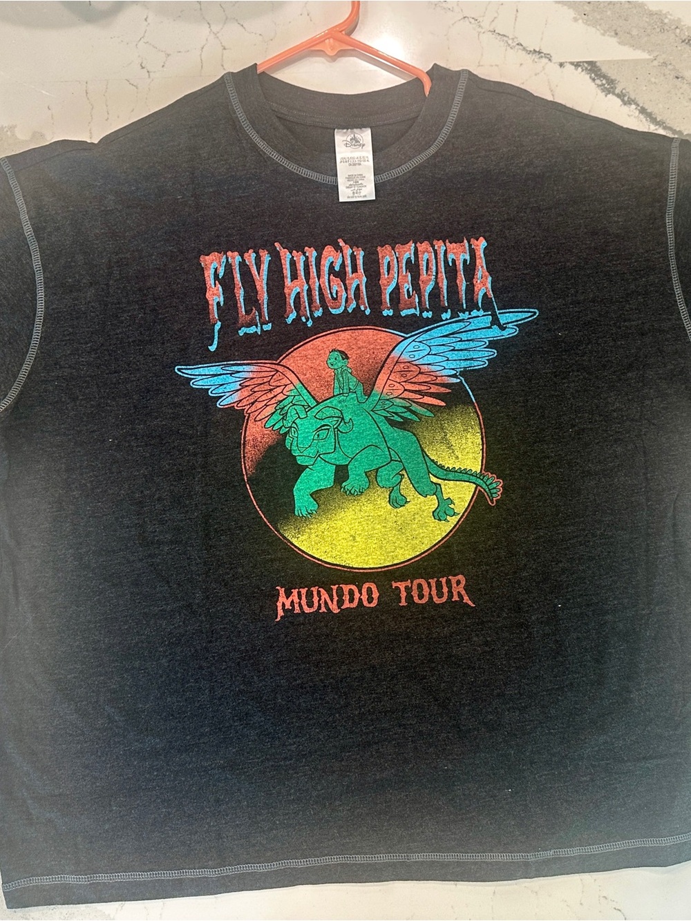 Disney Pixar Coco “Fly High Pepita Mundo Tour” Graphic Tee – 4XL – NWOT